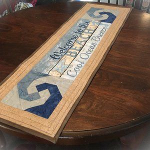 August Ocean Breeze Table Runner